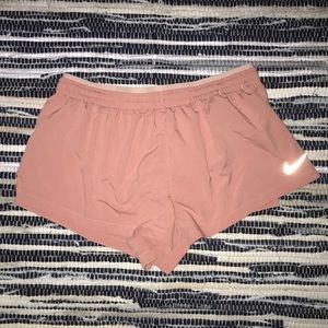 Blush Nike shorts